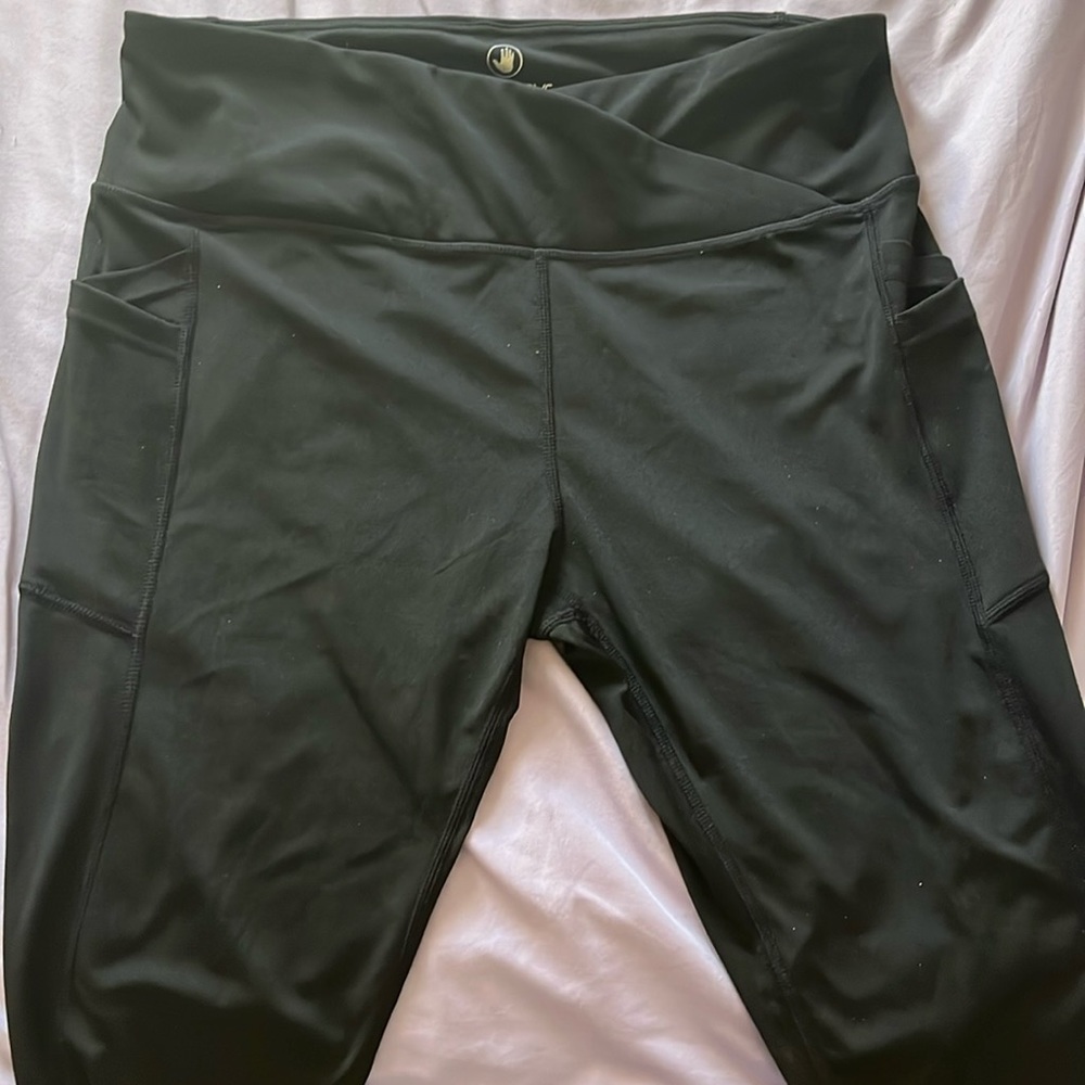 Black leggings, Bodyglove, Size XL